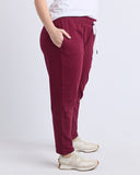 THE LOBBY PANT PLUM