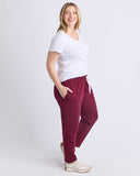 THE LOBBY PANT PLUM