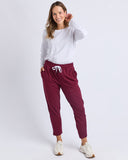 THE LOBBY PANT PLUM
