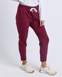 THE LOBBY PANT PLUM
