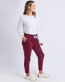 THE LOBBY PANT PLUM