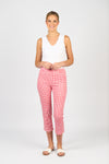 RED GINGHAM PANT