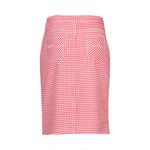 RED GINGHAM SKIRT