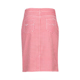 RED GINGHAM SKIRT