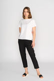 BOAT NECK TOP WHITE