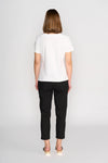 BOAT NECK TOP WHITE