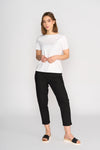BOAT NECK TOP WHITE