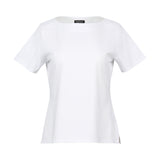 BOAT NECK TOP WHITE