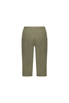 SKINNY LEG ELASTIC WAIST LONG SHORT