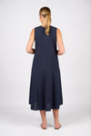 FLARED COTTON DRESS