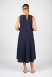 FLARED COTTON DRESS