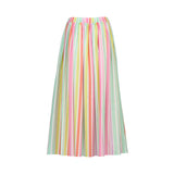 ELASTIC WAIST COTTON SKIRT