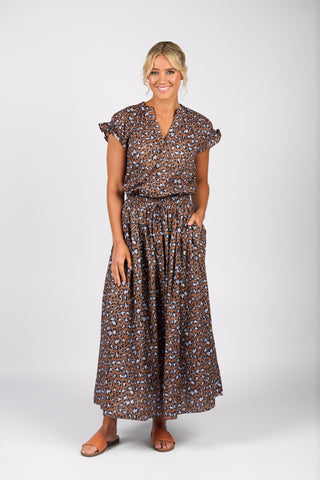 NALA ELASTIC WAIST MAXI SKIRT