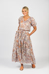 TUSCANY ELASTIC WAIST MAXI SKIRT