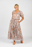 TUSCANY ELASTIC WAIST MAXI SKIRT