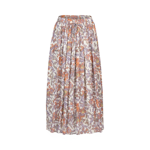TUSCANY ELASTIC WAIST MAXI SKIRT