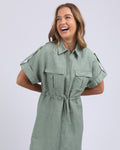 WILLOW SHIRT DRESS KHAKI