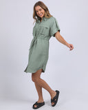 WILLOW SHIRT DRESS KHAKI
